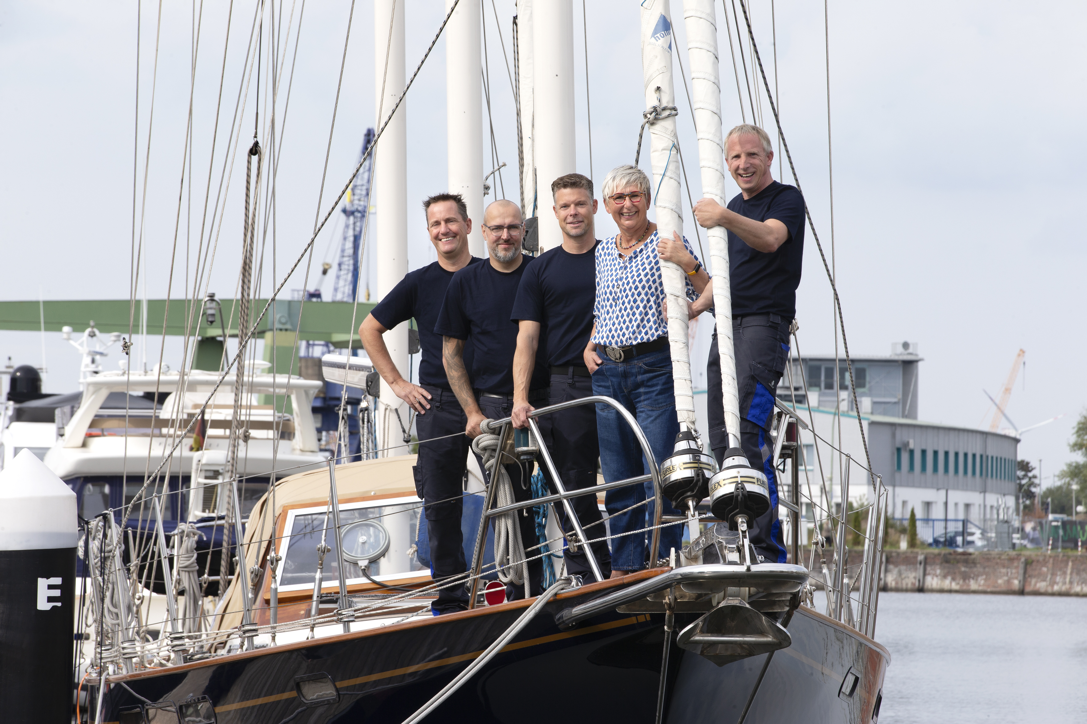 Das Team von ROTH Funktechnik & Yachtelektrik